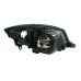 Vauxhall Corsa 2006-2011 Black Inner Halogen Head Lamp Unit Passenger Side